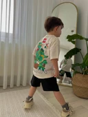 Cg Kids LEGO Dinazor Erkek Çocuk Şortlu Alt Üst Takım - 1