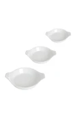Porland Beyaz Porselen Sahan Seti 3'lü - 1