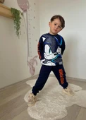 Cg Kids Sonic 3 Iplik Erkek Çocuk Alt Üst Süper Tarz Takım - 3