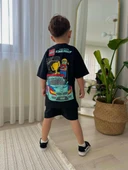 Cg Kids LEGO Car Arabalar Erkek Çocuk Şortlu Alt Üst Takım - 1