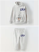 Bugs Bunny Grimelaj Renk Erkek Çocuk Eşofman Takım - 3