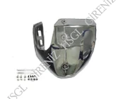 HSGL Motosiklet Motor Alt Rüzgarlık Nikel  CG Uyumlu Parlak Metal Görünümlü Alt Koruma Parçası - 3