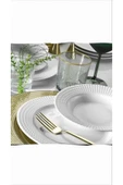 Porland İzem Beyaz 24 Parça 6 Kişilik Yemek Takımı thumbnail 1