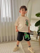 Cg Kids LEGO Dinazor Erkek Çocuk Şortlu Alt Üst Takım - 2