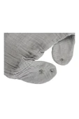 Porland Dream Bebek Müslin 2li Önlük Gri 30x30cm - 3