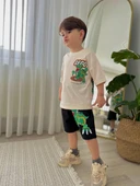 Cg Kids LEGO Dinazor Erkek Çocuk Şortlu Alt Üst Takım - 3