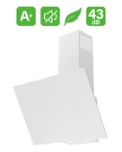 Ferre D078 Beyaz Ultra Sessiz SilentArt  60 cm Ankastre Davlumbaz thumbnail 1