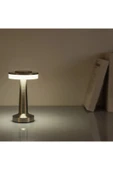 Şarjlı Dokunmatik LED Masa Lambası Metal Taşınabilir Gece Işığı Ev, Kafe, Restoran için - 6