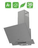 Ferre D065 Gri Ultra Sessiz SilentArt  60 cm Ankastre Davlumbaz - 1