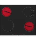 MS263 Siyah Vitroseramik Elektrikli Ocak 60 Cm, Çift Halkalı (Dual) Pişirme Gözlü thumbnail 1