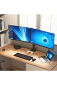 Çift Kol Ayarlanabilir Monitör Tutucu Stand 14''-32'' LCD/LED VESA Uyumlu Monitör Ayağı - 2