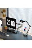 North Bayou NB F80-XE Beyaz Tek Kol Amortisörlü Monitör Tutucu – 17"-30" Ekran - 6