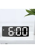 LED Dijital Masa Saati Isı Göstergeli , Alarmlı , Büyük Ekran , Sessiz - 1