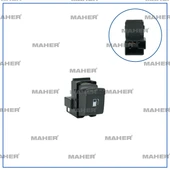 DÜĞME DEPO KAPAK AÇMA GOLF4 / BORA / PASSAT 1997-2004 1J0959833A thumbnail 1