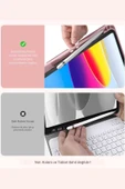 Samsung Galaxy Tab S6 Lite P610/P615/P613/P619 Uyumlu Klavyeli Tablet Kılıfı thumbnail 5