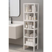 Heredot 6 Katlı Plastik Beyaz Banyo Mutfak Rafı MIT1044 - 1