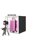 80x80x80 LED Işıklı Ürün Fotoğraf Çekim Kabini - Büyük Boy Stüdyo Çadırı - 2