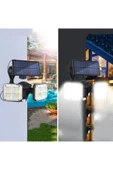 120 LED Solar Lamba 20W Güneş Enerjili Su Geçirmez Şarjlı Hareket Sensörlü Dış Mekan Aydınlatma - 6