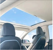 TESLA MODEL Y İÇİN UYUMLU ELEKTRİKSİZ MANUEL TAVAN PERDESİ thumbnail 2