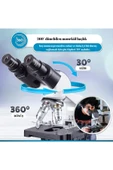 2500X-5MP USB Kamera Destekli Binoküler Dijital Biyolojik Mikroskop–Laboratuvar Tipi - 4