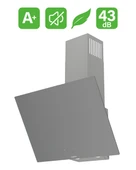 Ferre D079 Gri Ultra Sessiz SilentArt 60 cm Ankastre Davlumbaz - 1