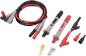 P1300B 14 parça  Çok Işlevli Değiştirilebilir Multimetre Probu Test ölçüm Kablo kiti thumbnail 1
