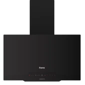 Ferre D063 Siyah Ultra Sessiz SilentArt  60 cm Ankastre Davlumbaz - 4