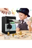 Elektronik Şifreli Kumbara ,Çocuklar İçin Mini Para Kasası,ATM Görünümlü Kumbara - 3