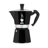 Bialetti Moka Express Siyah 6 Cup ( Moka Express 6 Cup Black Aluminum Moka Pot) - 1