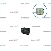 DÜGME CAM AÇMA KANGOO 3 / LOGAN 2 / SANDERO 2 / DOKKER / DUSTER / LODGY (ÇIFTLI) TURUNCU ISIK SOL 254110431R thumbnail 1