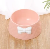 Mikopet Şık Desenli Fiyonklu Mama Kabı - 5