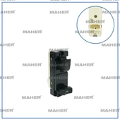 DÜĞME CAM AÇMA D-MAX 2004-2012 ÖN SAĞ KİLİTLEMELİ 8973961020 thumbnail 1