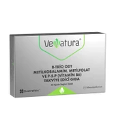 VeNatura B-Trio ODT Metilkobalamin, Metilfolat ve P-5-P Takviye Edici Gıda 30 Tablet - 1