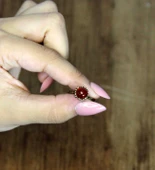 Doğal Taş Akik Çıtır Doğal Taşlı Ayarlanabilir Kadın Yüzük akcdty thumbnail 3