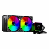 Frisby FCL-240B ARGB 240mm AM5/1851P Siyah İşlemci Sıvı Soğutucu thumbnail 1