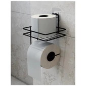 Pratik Yapışkanlı Metal Tuvalet Kağıdı Tutucu - 2