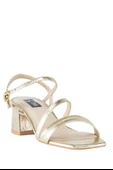 Stato Kadın Topuklu Sandalet Gold thumbnail 3