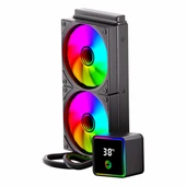 Frisby FCL-240B ARGB 240mm AM5/1851P Siyah İşlemci Sıvı Soğutucu thumbnail 2