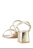Stato Kadın Topuklu Sandalet Gold thumbnail 5