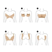 Göğüs Dikleştirme Bandı S Beden 2.5 Cm. - 1