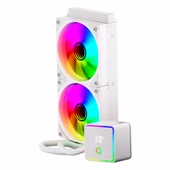 Frisby FCL-240W ARGB 240mm AM5/1851P Beyaz İşlemci Sıvı Soğutucu thumbnail 2