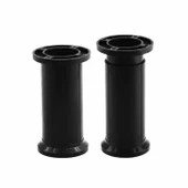 Ayarlanabilir 1 Adet 12 Cm Siyah Plastik Ayak Dolap Mobilya Tezgah Yükseltici Yükseltme Ayağ thumbnail 1