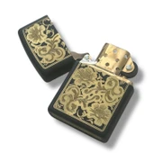 Zippo ZSeries 7.1 ZP13 Altın Çiçek Çakmak (7-1) thumbnail 2