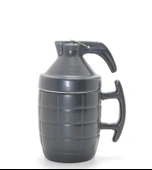 Porselen El Bombası Kupa Bardak - 1