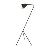 Apliqa Yaman Siyah Retro Başlıklı Modern Dekoratif Köşe Lambader thumbnail 2