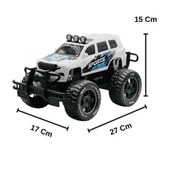 Uzaktan Kumandalı Şarjlı Off - Road Aracı U/K 1/12 - Beyaz - 2