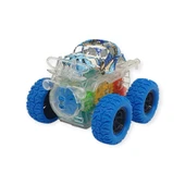 Sürtmeli Işıklı Off-Road Aracı - 7310 - Mavi - 2