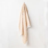 Andywawa AC24513 Müslin Smil All Day 120x90 Bebek Battaniye Beige - 1