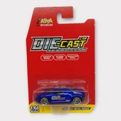 Metal Mini Arabalar 8 cm - Mavi - 2 - 1