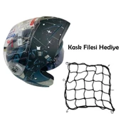 JK20 Çene Açılır Güneş Vizörlü Motosiklet Kaskı XL Beden Baş Çevresi: 61-62CM thumbnail 1